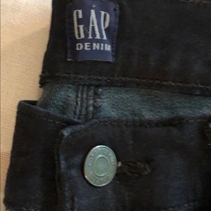 Gap dark blue jeans that tie at ankle Sz 30